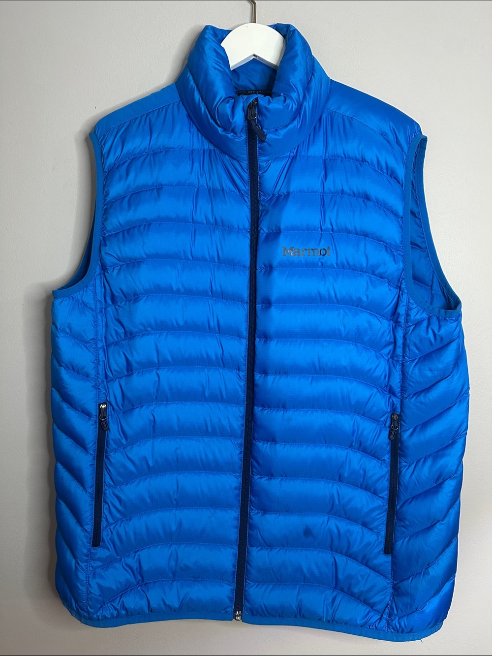 Marmot Men's Electric Blue Packable Down Vest